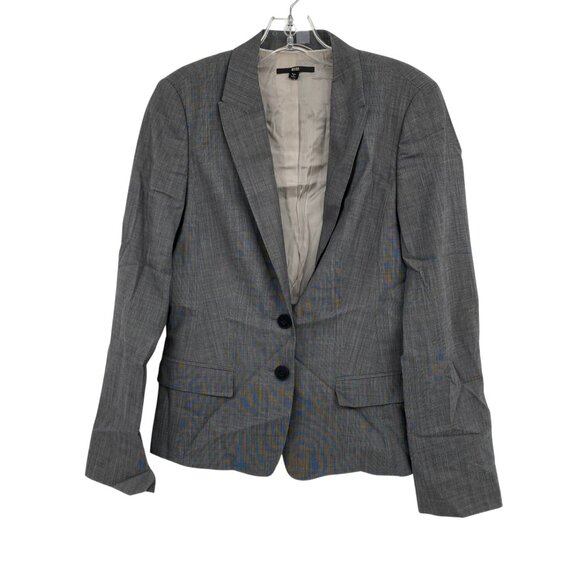 Hugo Boss Jackets & Blazers - Hugo Boss Gray Wool Blend Blazer | Women’s Size 8